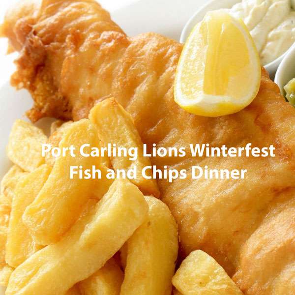 Port Carling Fish and Chip dinner