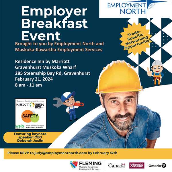 employer breakfast event